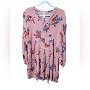 Matilda Jane Pink Floral Mini Dress